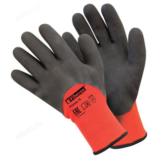 Перчатки акриловые с полиэстером Двойное утепление PR-WNT594 Fiberon 10XL
