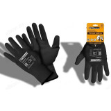 Перчатки PSV036P "МАЛЯР: точные работы" Fiberon черн.