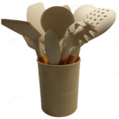 Набор кухонный силикон Fissman FM-032 12пр дер.руч Набор кухонный силикон Fissman FM-032 12пр дер.руч