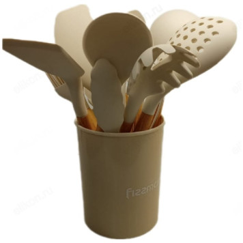 Набор кухонный силикон Fissman FM-032 12пр дер.руч