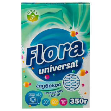 Стиральный порошок ФЛОРА универсальный, 350гр-1
