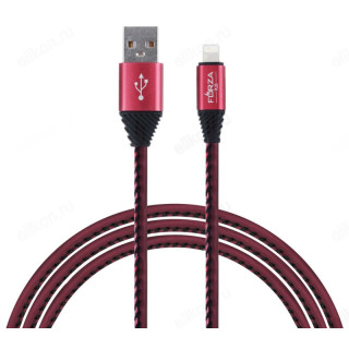 Кабель FORZA 443-009 для зарядки iP, 1м, 2A, премиум, пластик-2