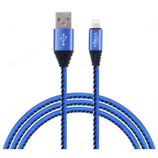 Кабель FORZA 443-009 для зарядки iP, 1м, 2A, премиум, пластик-3