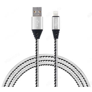 Кабель FORZA 443-009 для зарядки iP, 1м, 2A, премиум, пластик-5