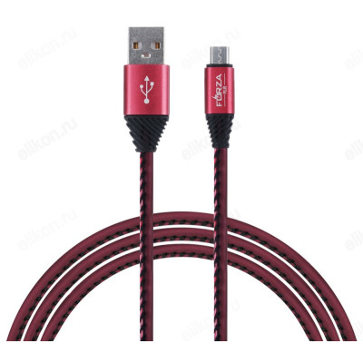 Кабель USB - micro USB 1м 2А FORZA 443-010-2