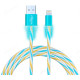 Кабель USB - ip 1м 1.5А FORZA Конфетти 443-037