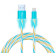кабель USB - ip 1м 1.5А FORZA Конфетти 443-037