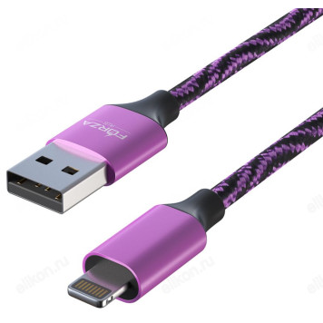 Кабель USB - ip 1м 1.5А FORZA Серпантин 470-32-1