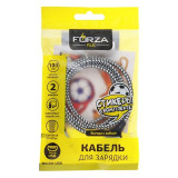 Кабель USB - micro USB 1м 2А FORZA Футбол, 470-073