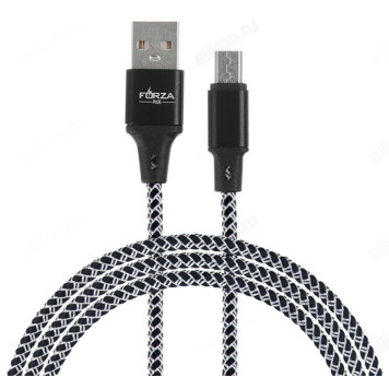 Кабель USB - micro USB 1м 2А FORZA Футбол 470-073-4