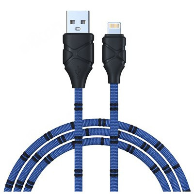 Кабель USB - ip 1м 2А FORZA Питон 470-078