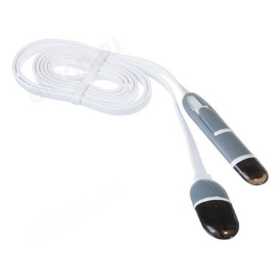 Кабель USB-micro USB/Apple FORZA 916-056 Универсальный 2в1
