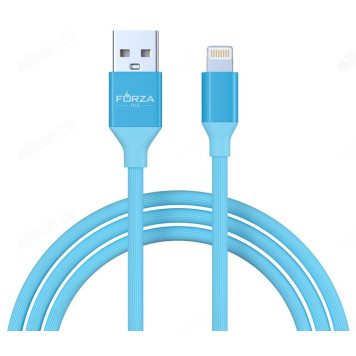 Кабель USB - ip 1м 2А FORZA Лето 916-064-6