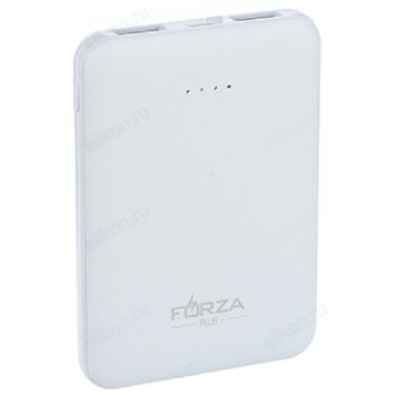 Power Bank FORZA 916-167, 5000 мАч, белый-1
