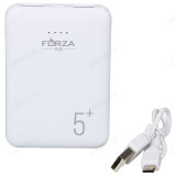 Power Bank 5000 mAh 2A 5V Li-pol LED-индикатор FORZA 916-167