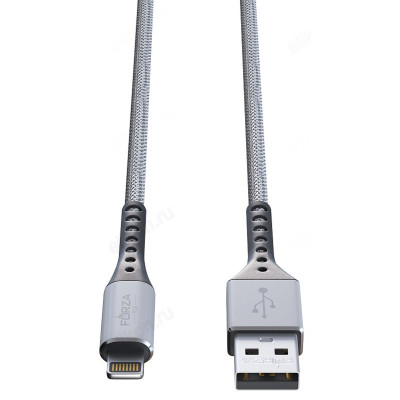 Кабель USB - ip 1м 2,4А FORZA Адреналин 931-011-3