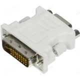 Переходник DVI-I(m) VGA (f) серый