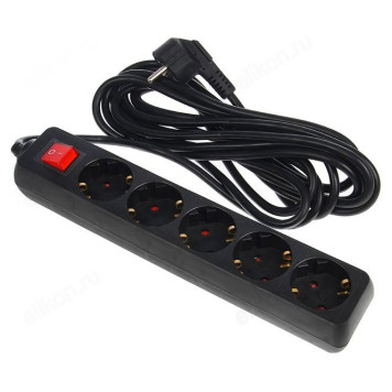 Удлинитель Фотон 16-55ЕS  5гн 5м с/з+вык.