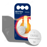 Батарейка CR2032 3V литиевая Фотон
