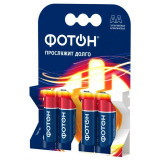 Батарейка пальчиковая AA/LR6 щелочная Фотон BL-4