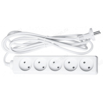 Удлинитель Фотон 10-25 5гн/2м б/з