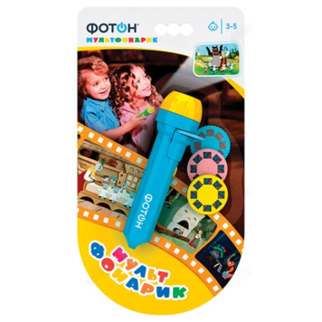 Мультфонарик Любимые сказки с дисками KP-09020