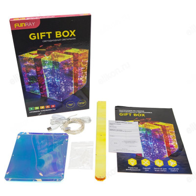 Фигура DIY светодиодная "Gift box" Подарок 10005 Funray-2
