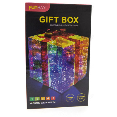 Фигура DIY светодиодная "Gift box" Подарок 10005 Funray-3