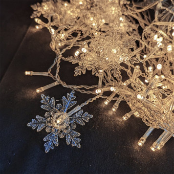 Гирлянда светодиодная Бахрома IC100WWS Funray 17074-2