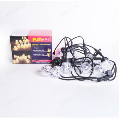 Гирлянда уличная Лампочки Funray SE-BLT-510WW 17098-4