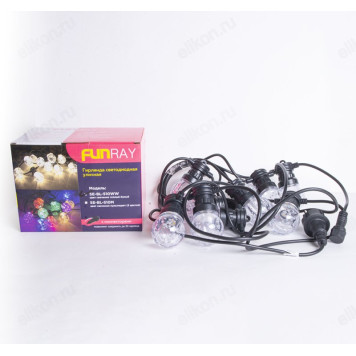 Гирлянда уличная Лампочки Funray SE-BL-510WW 17099-4