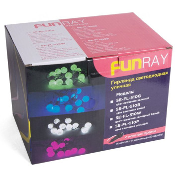 Гирлянда уличная Лампочки SE-FL-510W Funray 17103-5