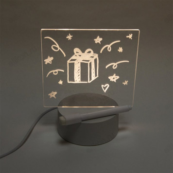 Ночник с маркером BRIGHT WORDS Funray-3