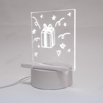 Ночник с маркером BRIGHT WORDS Funray-5