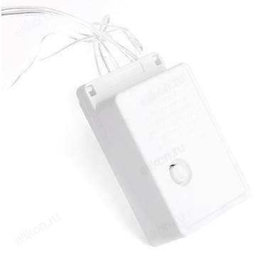 Гирлянда светодиодная Занавес CL-200WW, 2,1*1,5м, 200LED,тепл.белый, прозр. шн. 1,5м,220в, IP20, Fun-3