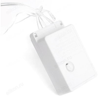 Гирлянда светодиодная Занавес CL-200WW, 2,1*1,5м, 200LED,тепл.белый, прозр. шн. 1,5м,220в, IP20, Fun-3