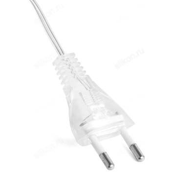 Гирлянда светодиодная Занавес CL-200WW, 2,1*1,5м, 200LED,тепл.белый, прозр. шн. 1,5м,220в, IP20, Fun-4