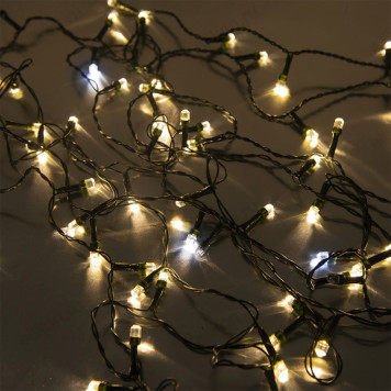 Гирлянда светодиодная рисовая RL-880WW, 8м, 80LED, Funray