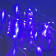 гирлянда светодиодная Нить, SE-STRING-10100P, 10м, 100 LED, фиолетовый, серебр. шнур 1,5м, Funray