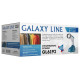 Отпариватель GALAXY GL-6192, 1000 Вт, 0.300 л, белый / зеленый