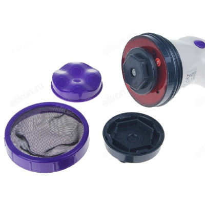 Массажер для тела Galaxy GL 4942, электрический, 50 Вт, 5 насадок, 3 скорости, 220 В, фиолет.1336006-4