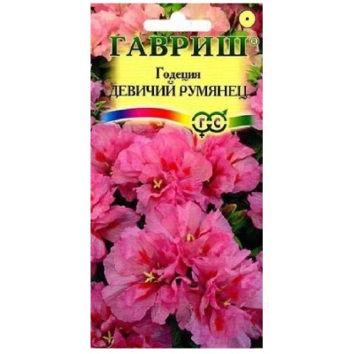 Семена годеция Девичий румянец махровая 0,1г Гавриш