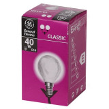 Лампа накаливания E14 40W GENERAL ELECTRIC шар