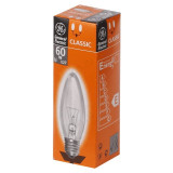 Лампа накаливания E27 60W GENERAL ELECTRIC свеча