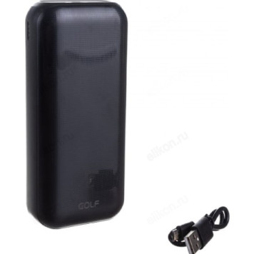 Powerbank 30000 GOLF G55-C, 30000 мАч, черный-2
