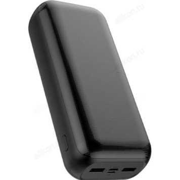 Powerbank 30000 GOLF G55-C, 30000 мАч, черный