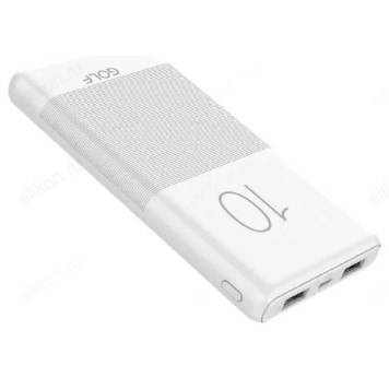Power bank GOLF G80, 10000 мАч, 5 V-1