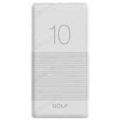 Power Bank 10000 mAh 2,1A 5V Li-pol + Кабель Micro USB GOLF G80