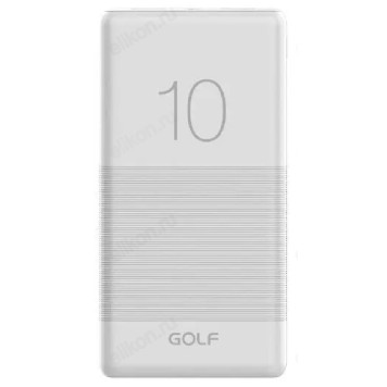 Power bank GOLF G80, 10000 мАч, 5 V