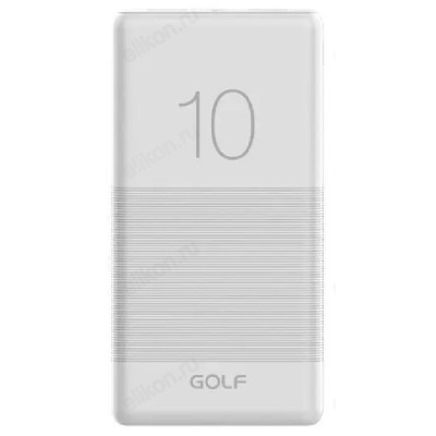 Power bank GOLF G80, 10000 мАч, 5 V